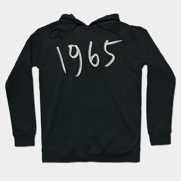 Hand Drawn 1965 Hoodie by Saestu Mbathi